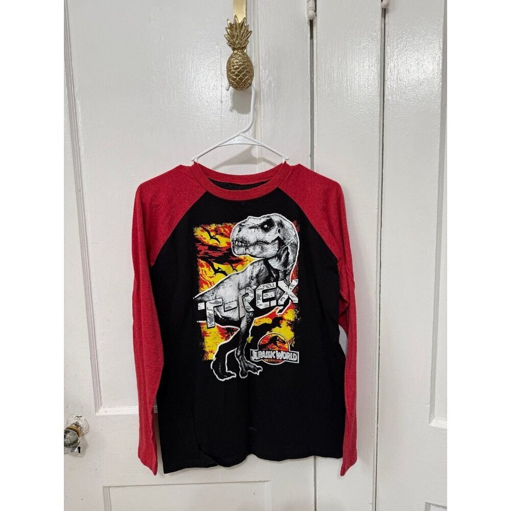 Jurassic World youth size large long sleeve top